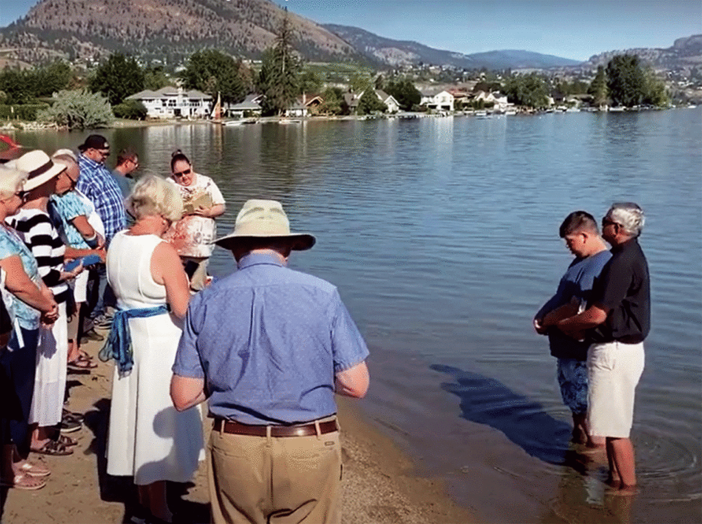 Baptism in the Lake